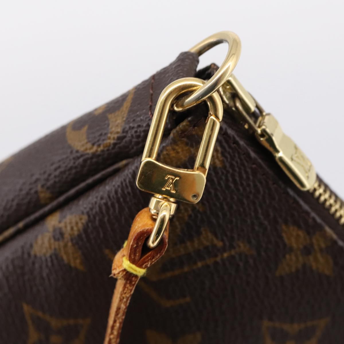 LOUIS VUITTON Monogram Pochette Accessoires Pouch M51980 LV Auth ep15909