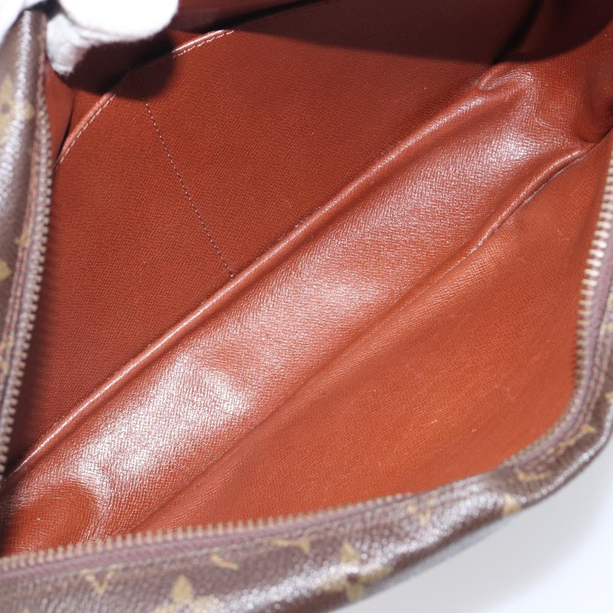LOUIS VUITTON Monogram Compiegne 28 Clutch Bag M51845 LV Auth ep15910