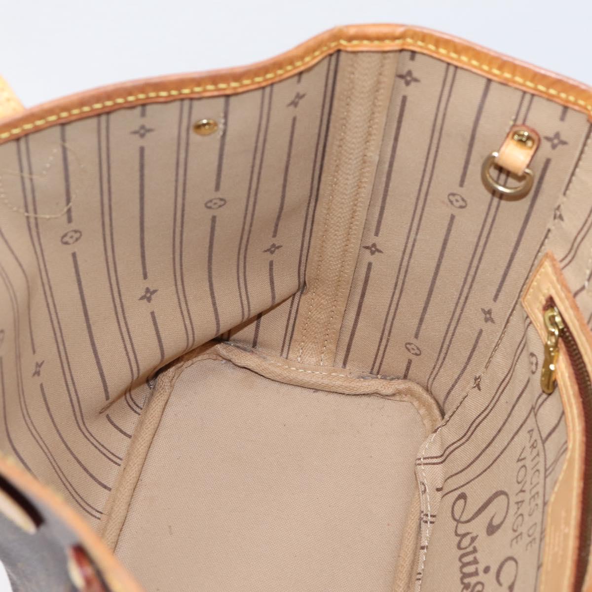 LOUIS VUITTON Monogram Neverfull PM Tote Bag M40155 LV Auth ep15911A