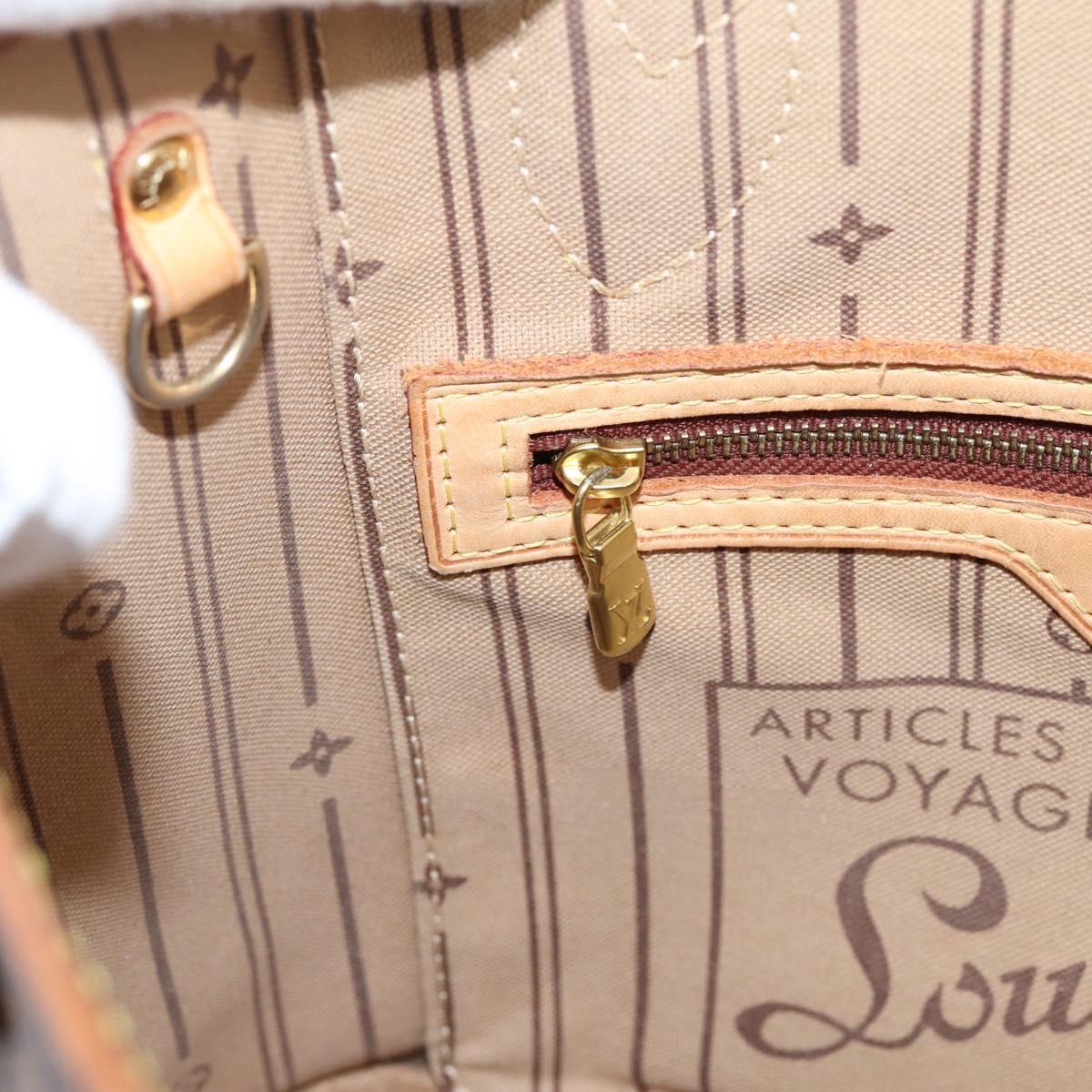 LOUIS VUITTON Monogram Neverfull PM Tote Bag M40155 LV Auth ep15911A