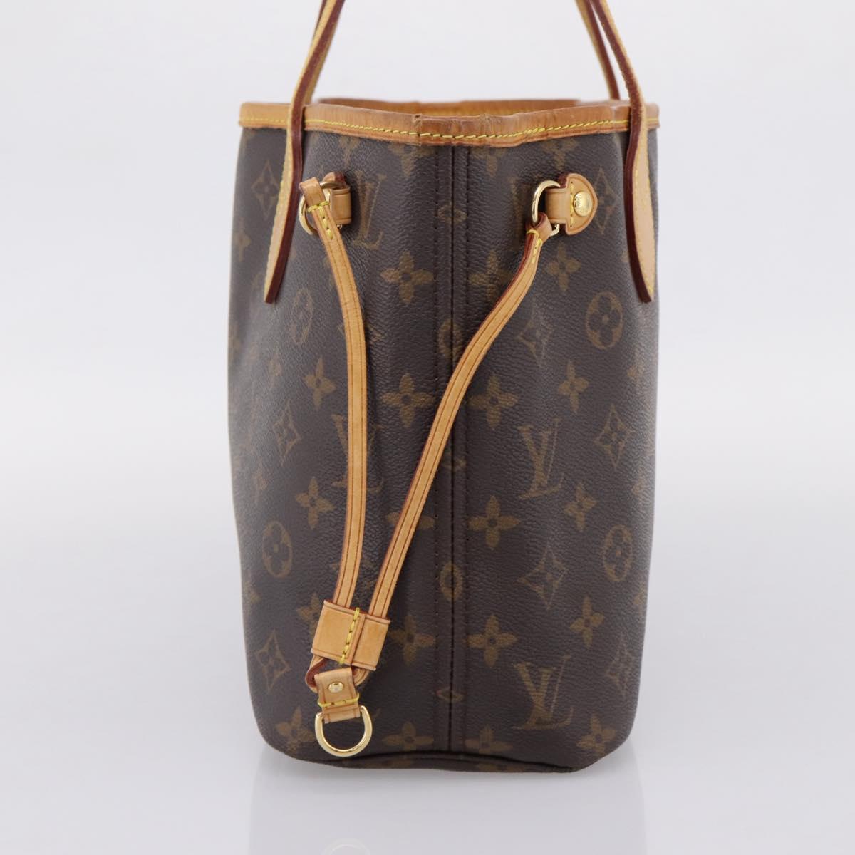 LOUIS VUITTON Monogram Neverfull PM Tote Bag M40155 LV Auth ep15911A