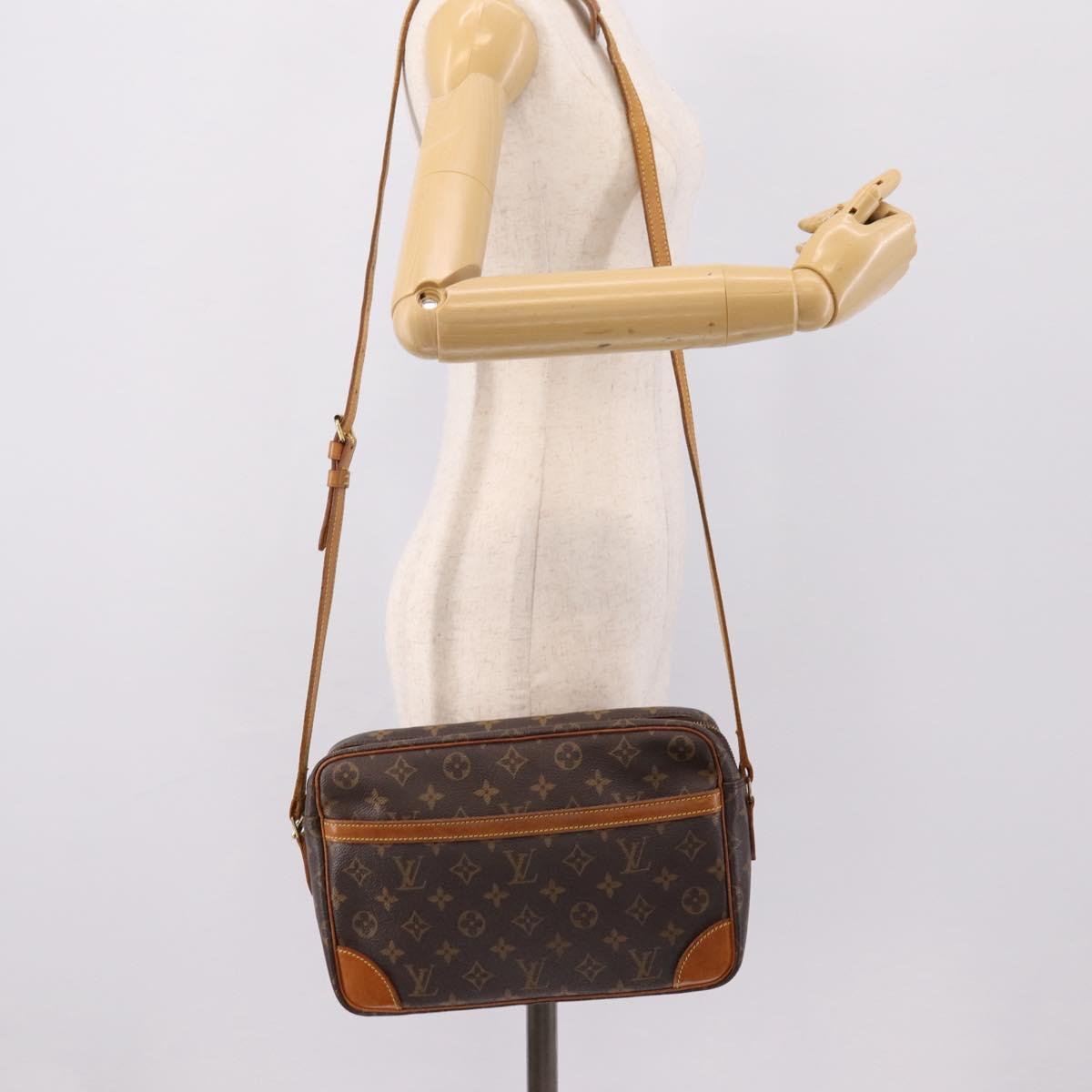LOUIS VUITTON Monogram Trocadero 30 Shoulder Bag M51272 LV Auth ep15924