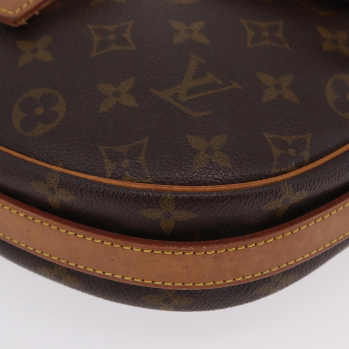 LOUIS VUITTON Monogram Jeune Fille GM Shoulder Bag M51225 LV Auth ep15932