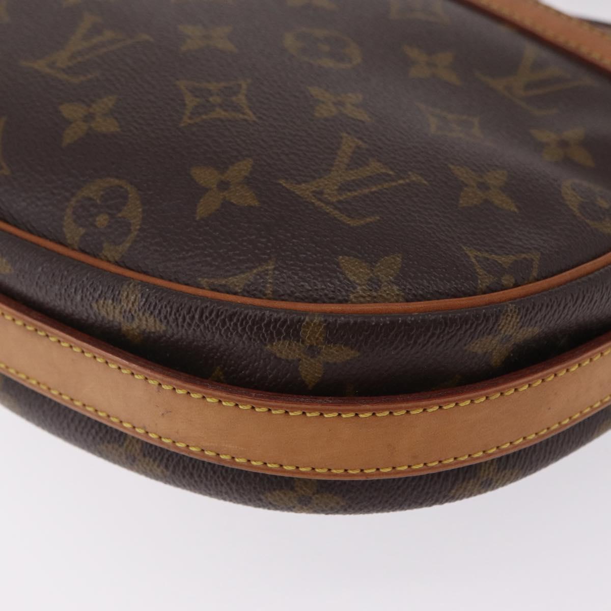 LOUIS VUITTON Monogram Jeune Fille GM Shoulder Bag M51225 LV Auth ep15932