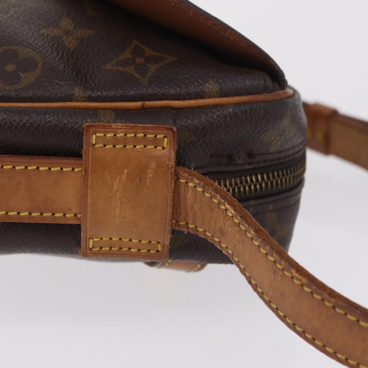 LOUIS VUITTON Monogram Jeune Fille GM Shoulder Bag M51225 LV Auth ep15932