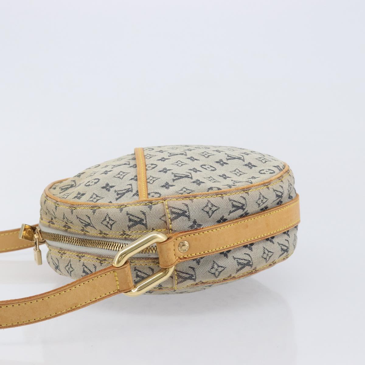 LOUIS VUITTON Monogram Mini Jeanne GM Shoulder Bag Blue M92000 LV Auth ep15933