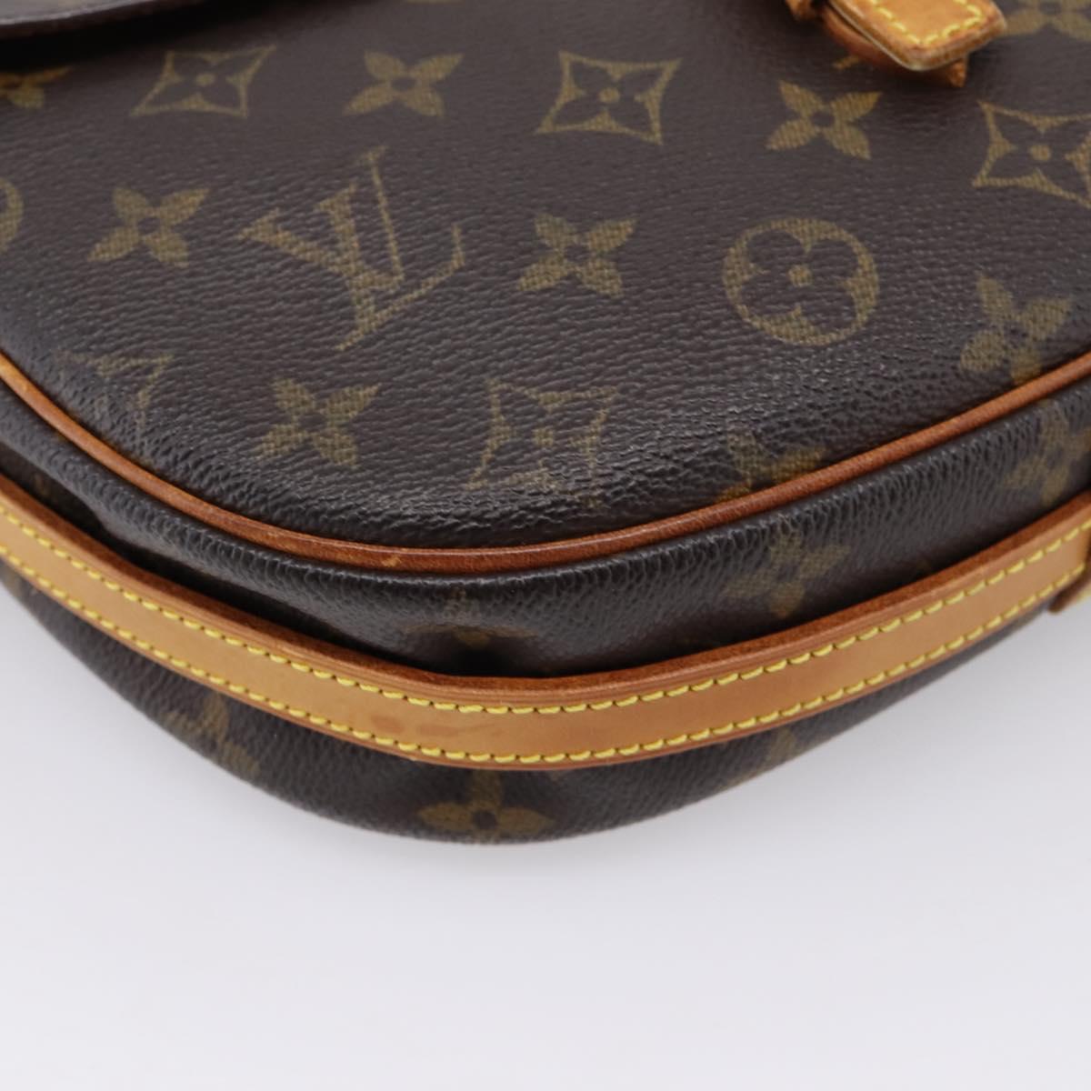 LOUIS VUITTON Monogram Jeune Fille MM Shoulder Bag M51226 LV Auth ep15953