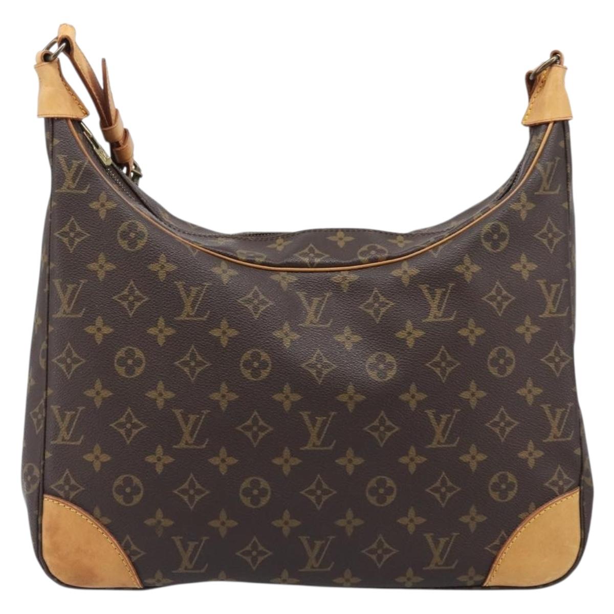 LOUIS VUITTON Monogram Boulogne 35 Shoulder Bag M51260 LV Auth ep15955