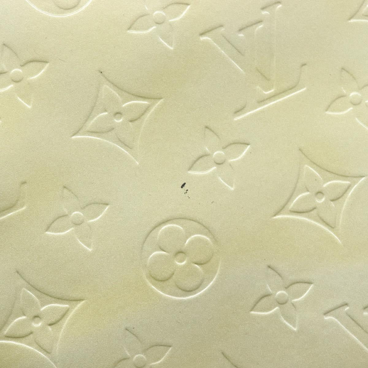 LOUIS VUITTON Monogram Vernis Reade MM Hand Bag Gris M91142 LV Auth ep15956