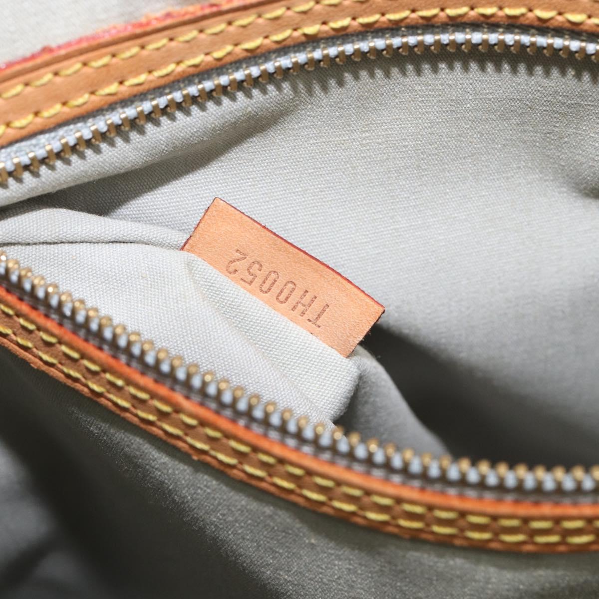 LOUIS VUITTON Monogram Vernis Reade MM Hand Bag Gris M91142 LV Auth ep15956