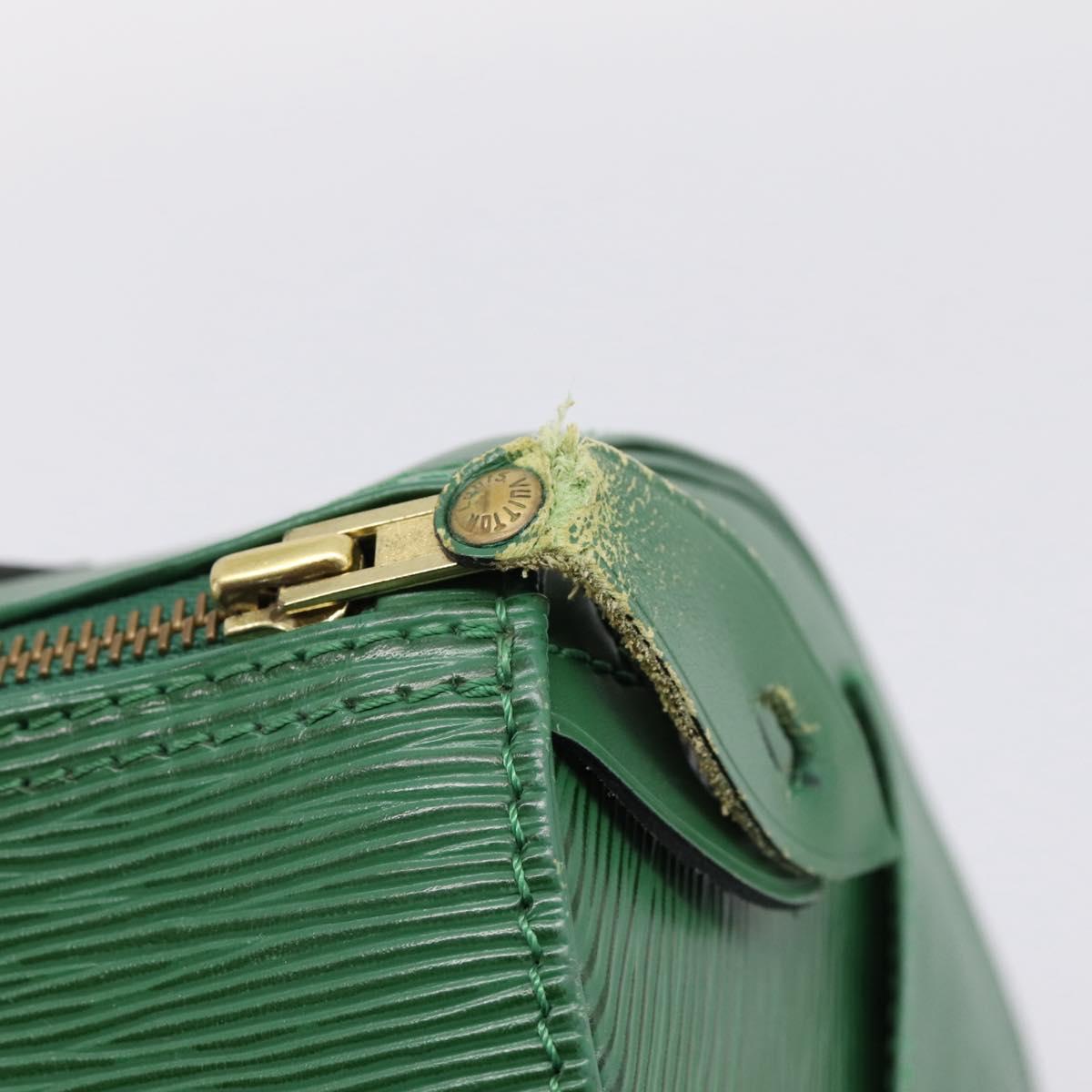 LOUIS VUITTON Epi Speedy 25 Hand Bag Borneo Green M43014 LV Auth ep15965