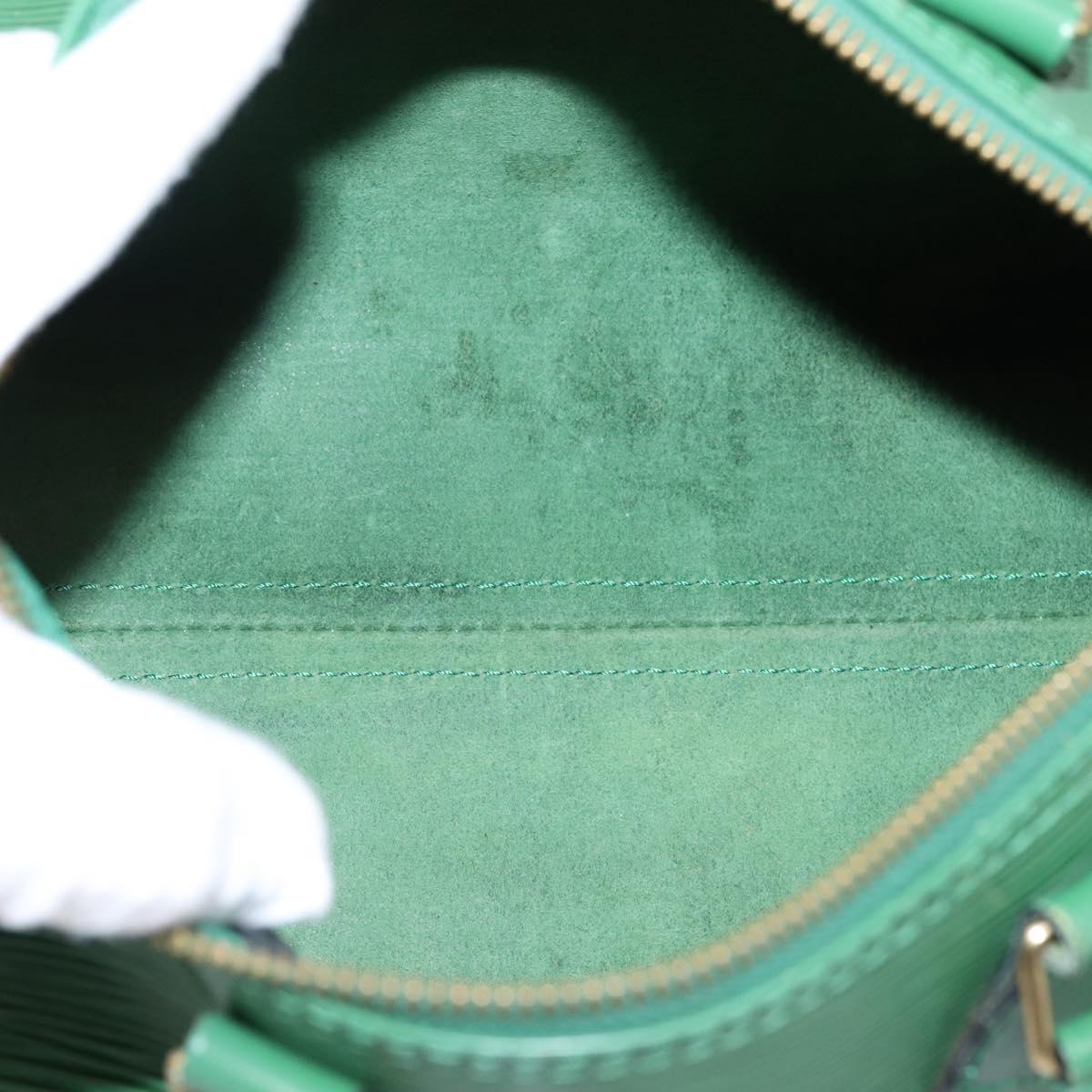LOUIS VUITTON Epi Speedy 25 Hand Bag Borneo Green M43014 LV Auth ep15965