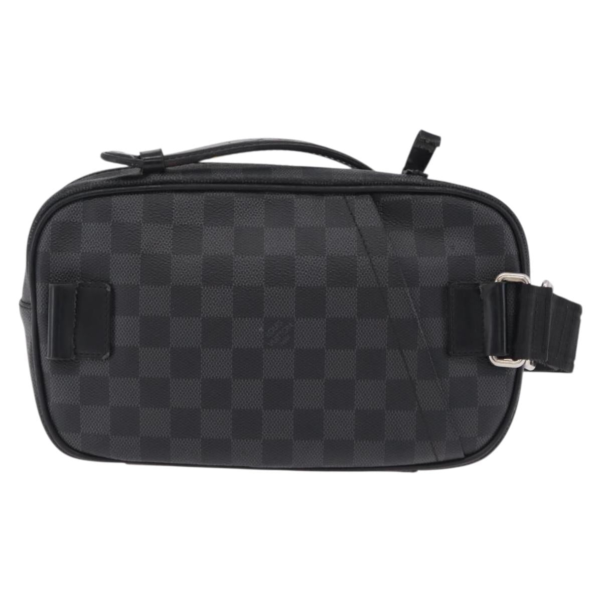 LOUIS VUITTON Damier Graphite Ambreil Shoulder Bag N41289 LV Auth ep15967
