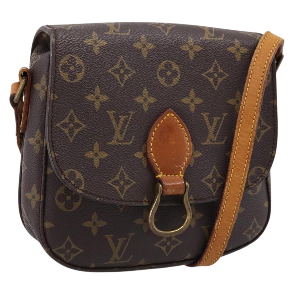 LOUIS VUITTON Monogram Saint Cloud MM Shoulder Bag M51243 LV Auth ep15973