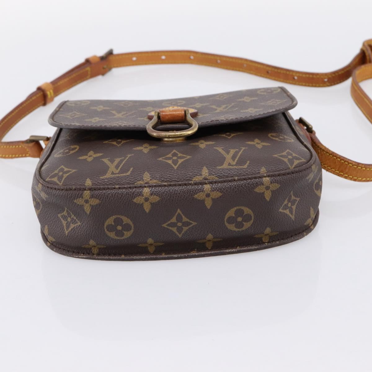 LOUIS VUITTON Monogram Saint Cloud MM Shoulder Bag M51243 LV Auth ep15973