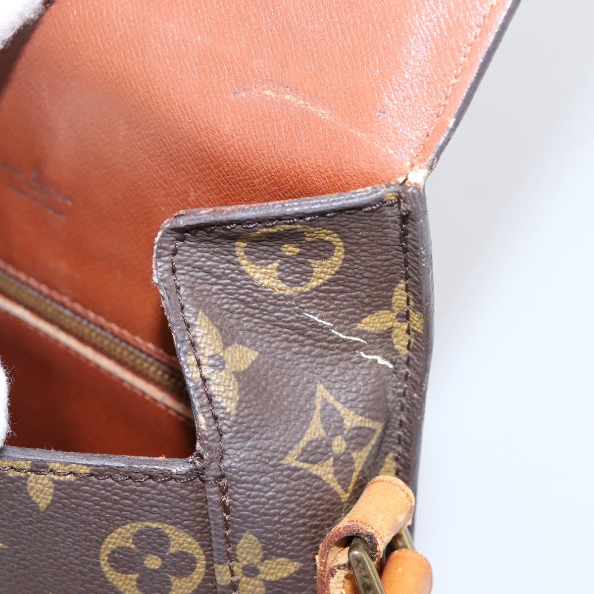 LOUIS VUITTON Monogram Saint Cloud MM Shoulder Bag M51243 LV Auth ep15973