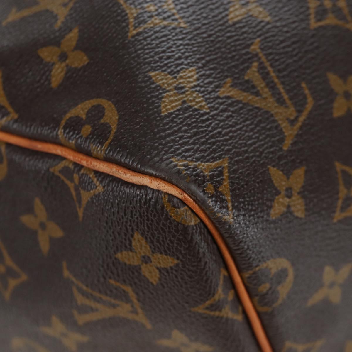 LOUIS VUITTON Monogram Keepall 55 Boston Bag M41424 LV Auth ep15975A
