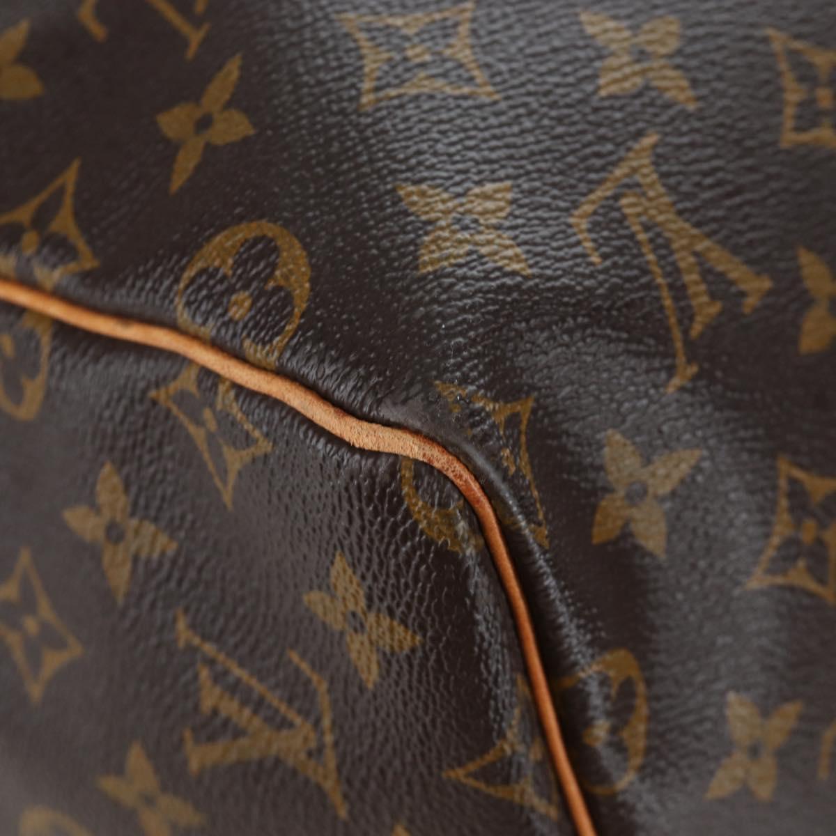 LOUIS VUITTON Monogram Keepall 55 Boston Bag M41424 LV Auth ep15975A