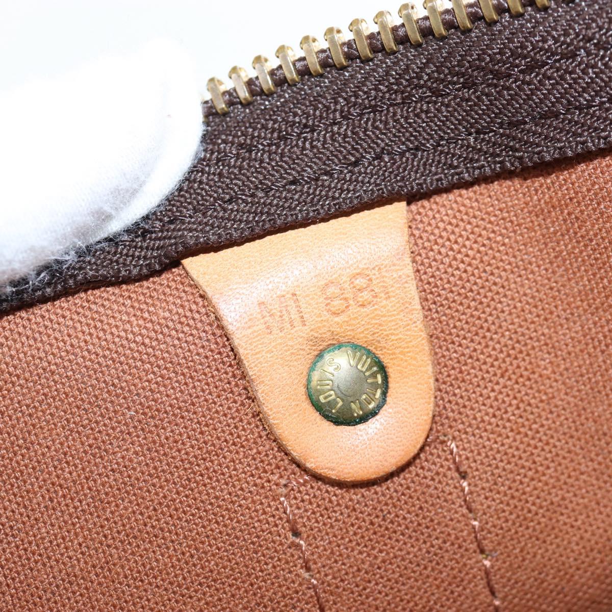 LOUIS VUITTON Monogram Keepall 55 Boston Bag M41424 LV Auth ep15975A