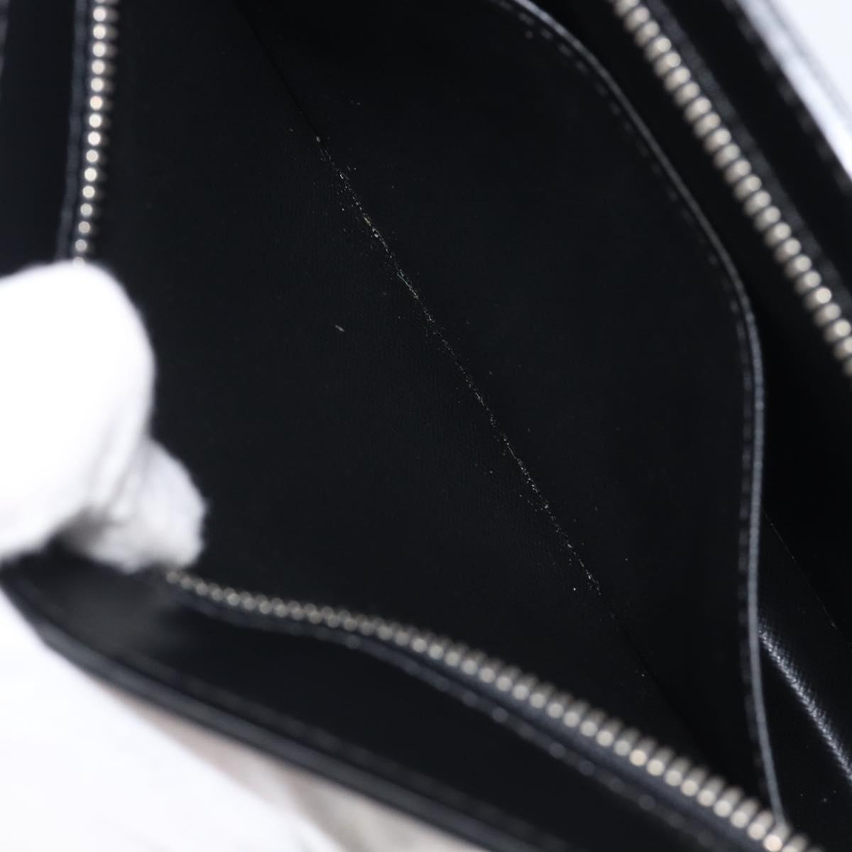 LOUIS VUITTON Epi Pochette Homme Clutch Bag Black M52522 LV Auth ep15979V