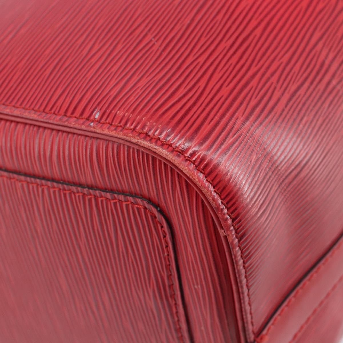LOUIS VUITTON Epi Speedy 30 Hand Bag Castilian Red M43007 LV Auth ep15983A