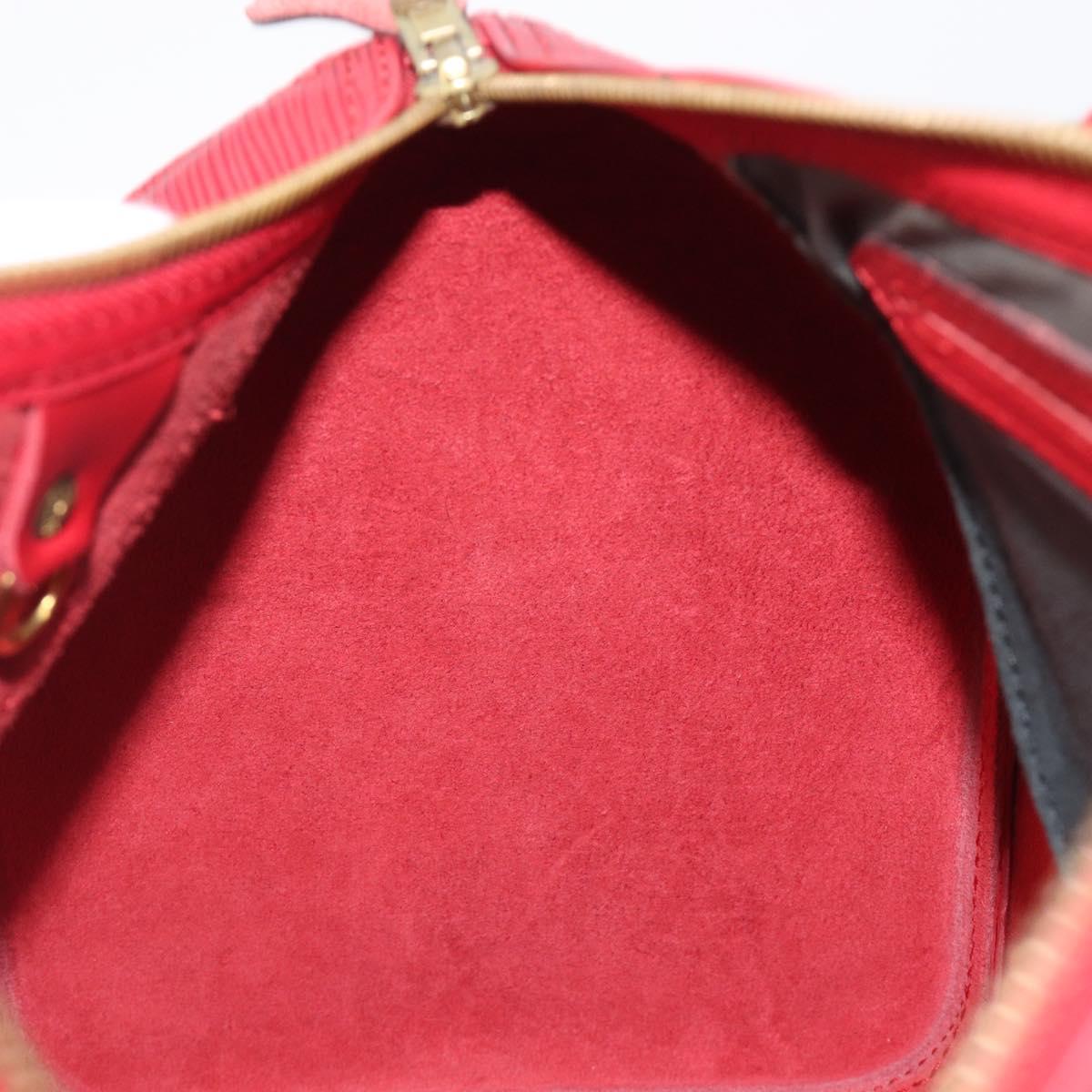 LOUIS VUITTON Epi Speedy 30 Hand Bag Castilian Red M43007 LV Auth ep15983A