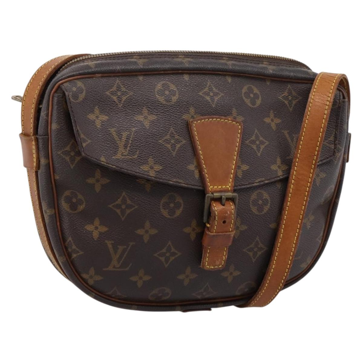 LOUIS VUITTON Monogram Jeune Fille GM Shoulder Bag M51225 LV Auth ep15993