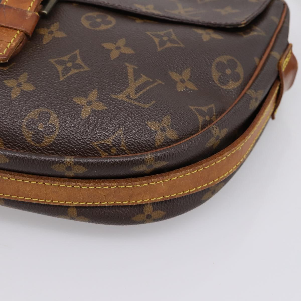 LOUIS VUITTON Monogram Jeune Fille GM Shoulder Bag M51225 LV Auth ep15993