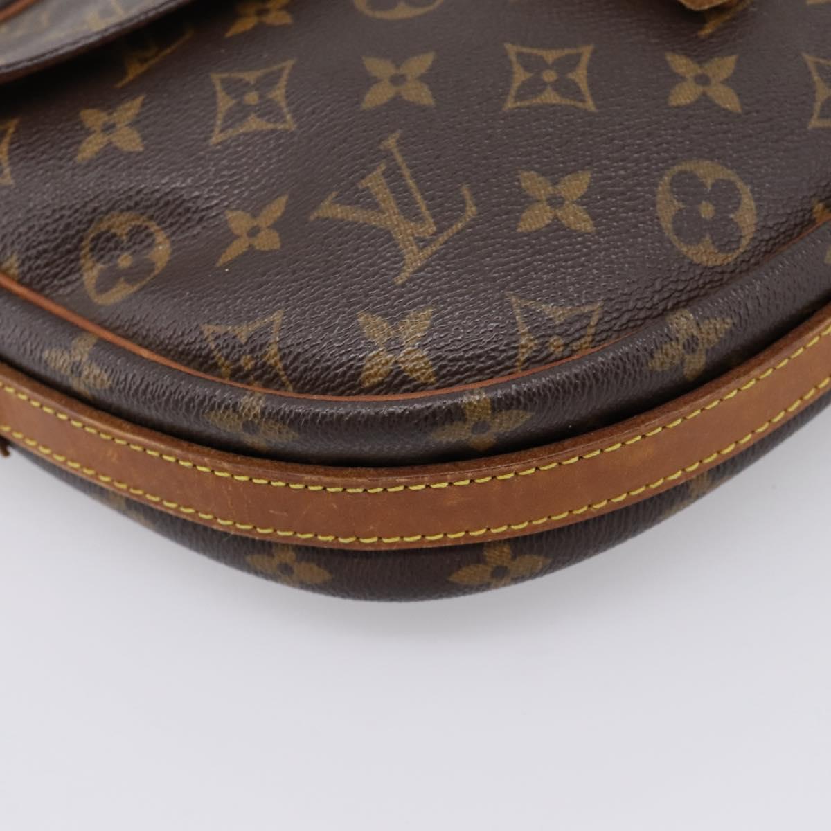 LOUIS VUITTON Monogram Jeune Fille GM Shoulder Bag M51225 LV Auth ep15993