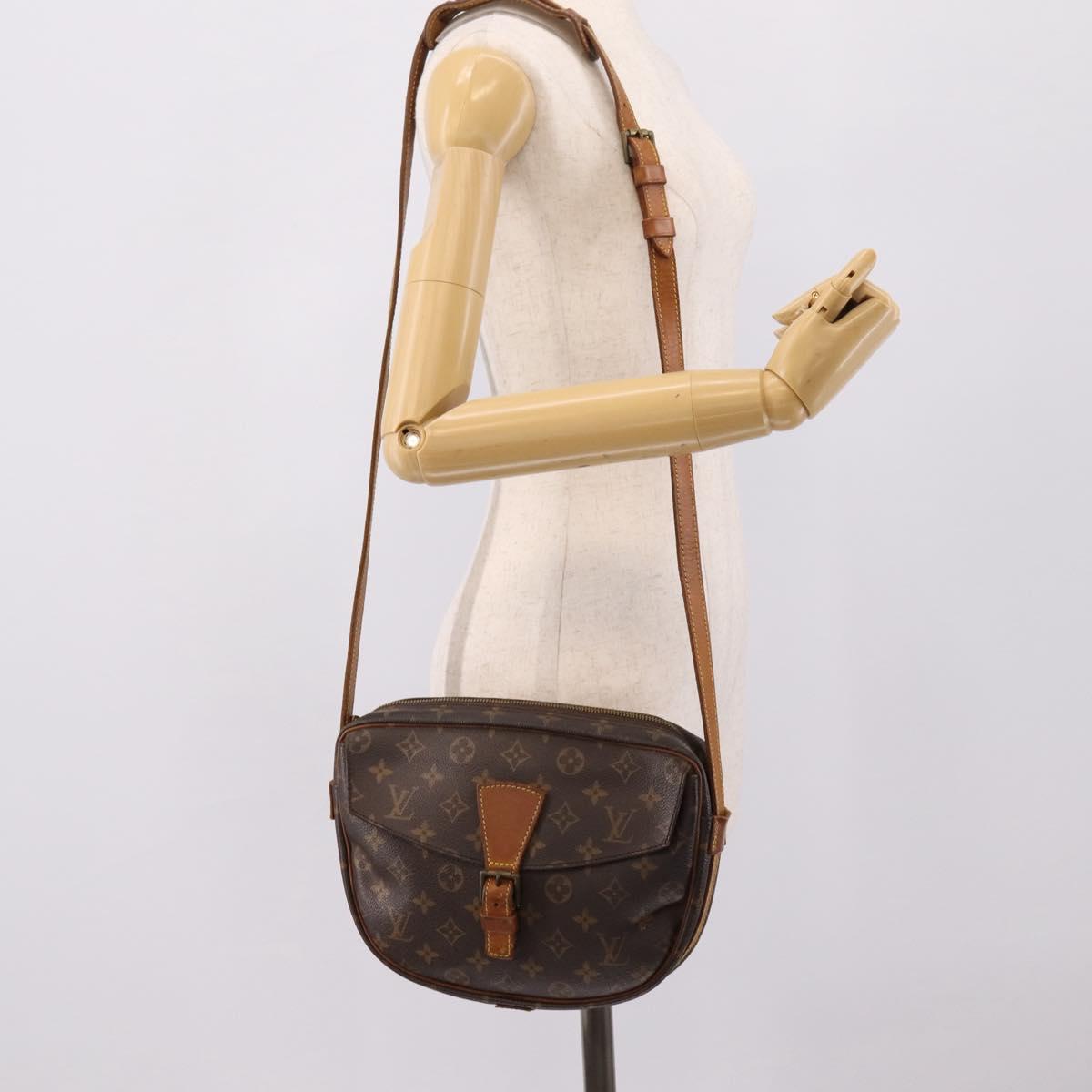 LOUIS VUITTON Monogram Jeune Fille GM Shoulder Bag M51225 LV Auth ep15993