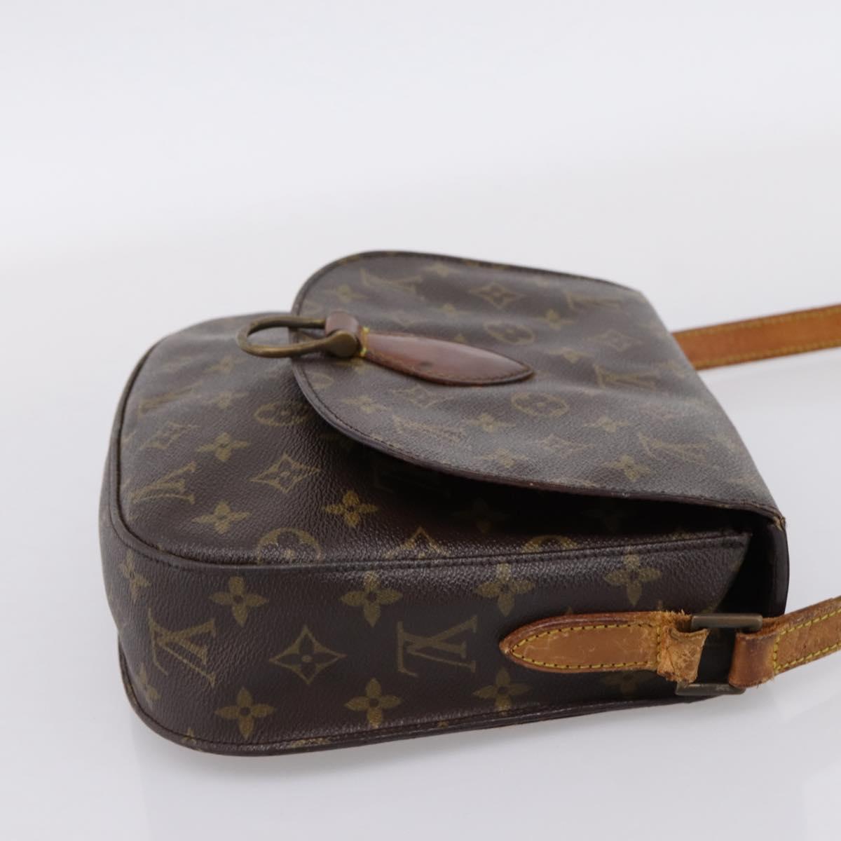 LOUIS VUITTON Monogram Saint Cloud GM Shoulder Bag M51242 LV Auth ep15994