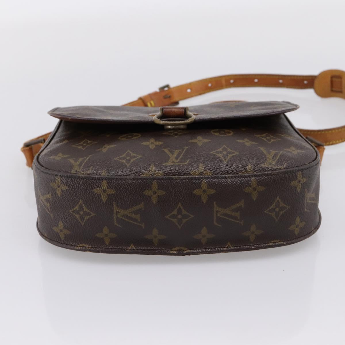 LOUIS VUITTON Monogram Saint Cloud GM Shoulder Bag M51242 LV Auth ep15994