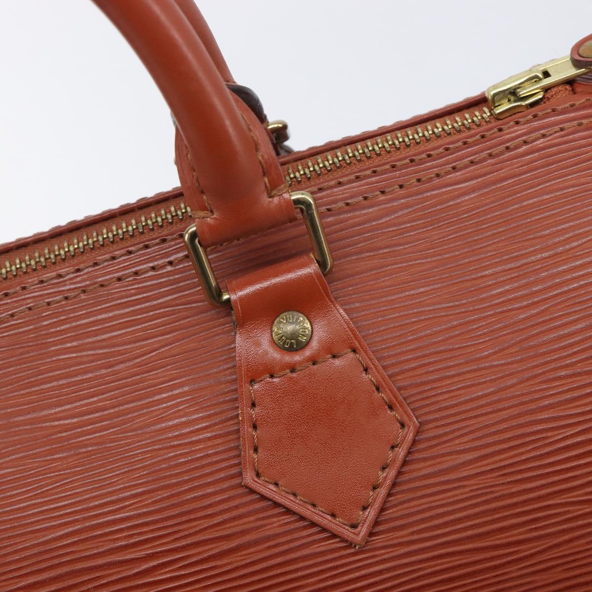 LOUIS VUITTON Epi Speedy 25 Hand Bag Brown M43013 LV Auth ep16007A