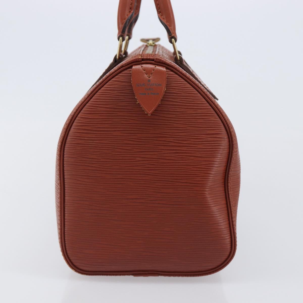LOUIS VUITTON Epi Speedy 25 Hand Bag Brown M43013 LV Auth ep16007A