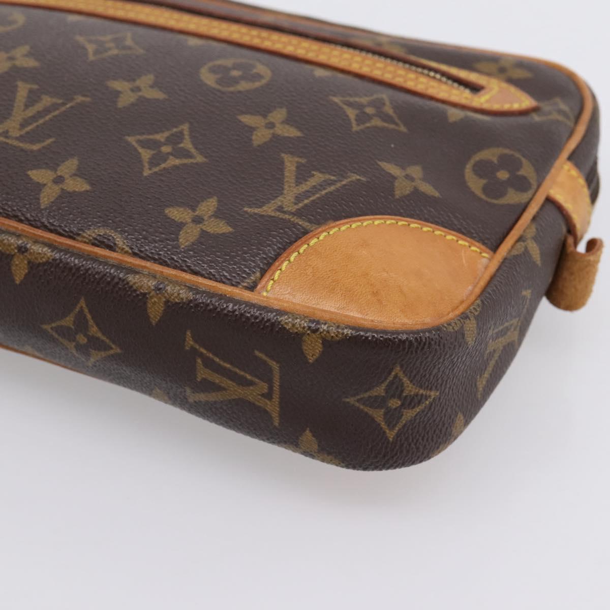 LOUIS VUITTON Monogram Marly Dragonne GM Clutch Bag M51825 LV Auth ep16010
