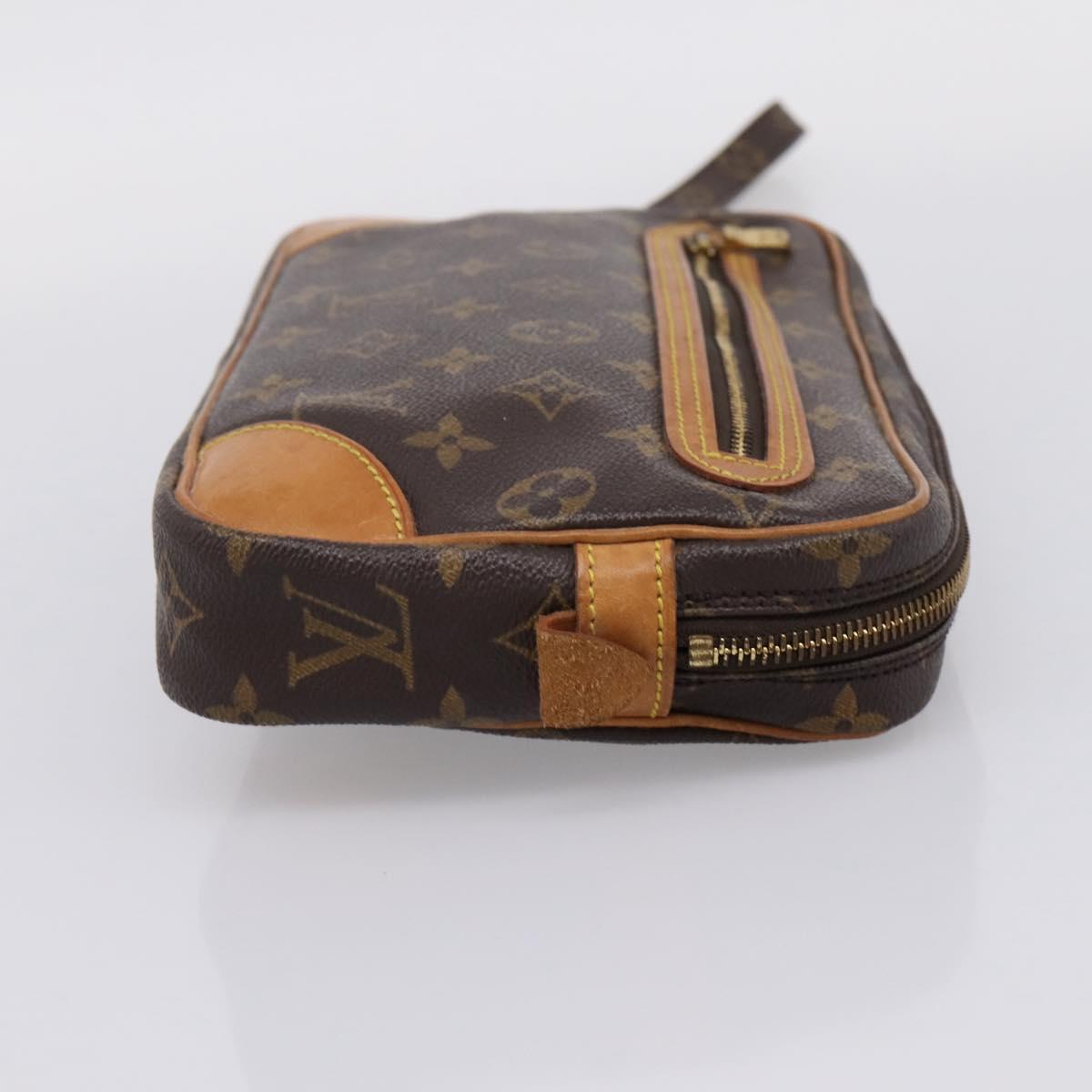 LOUIS VUITTON Monogram Marly Dragonne GM Clutch Bag M51825 LV Auth ep16010