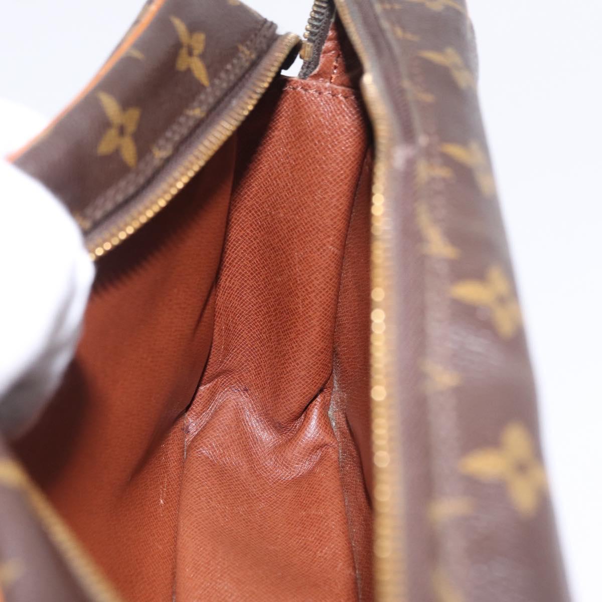 LOUIS VUITTON Monogram Compiegne 28 Clutch Bag M51845 LV Auth ep16014