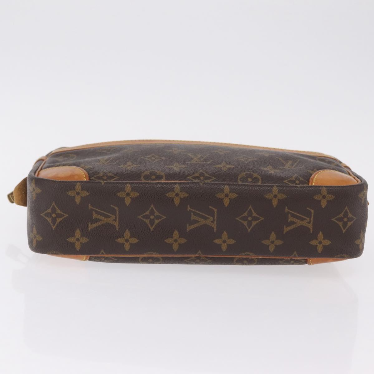 LOUIS VUITTON Monogram Compiegne 28 Clutch Bag M51845 LV Auth ep16014