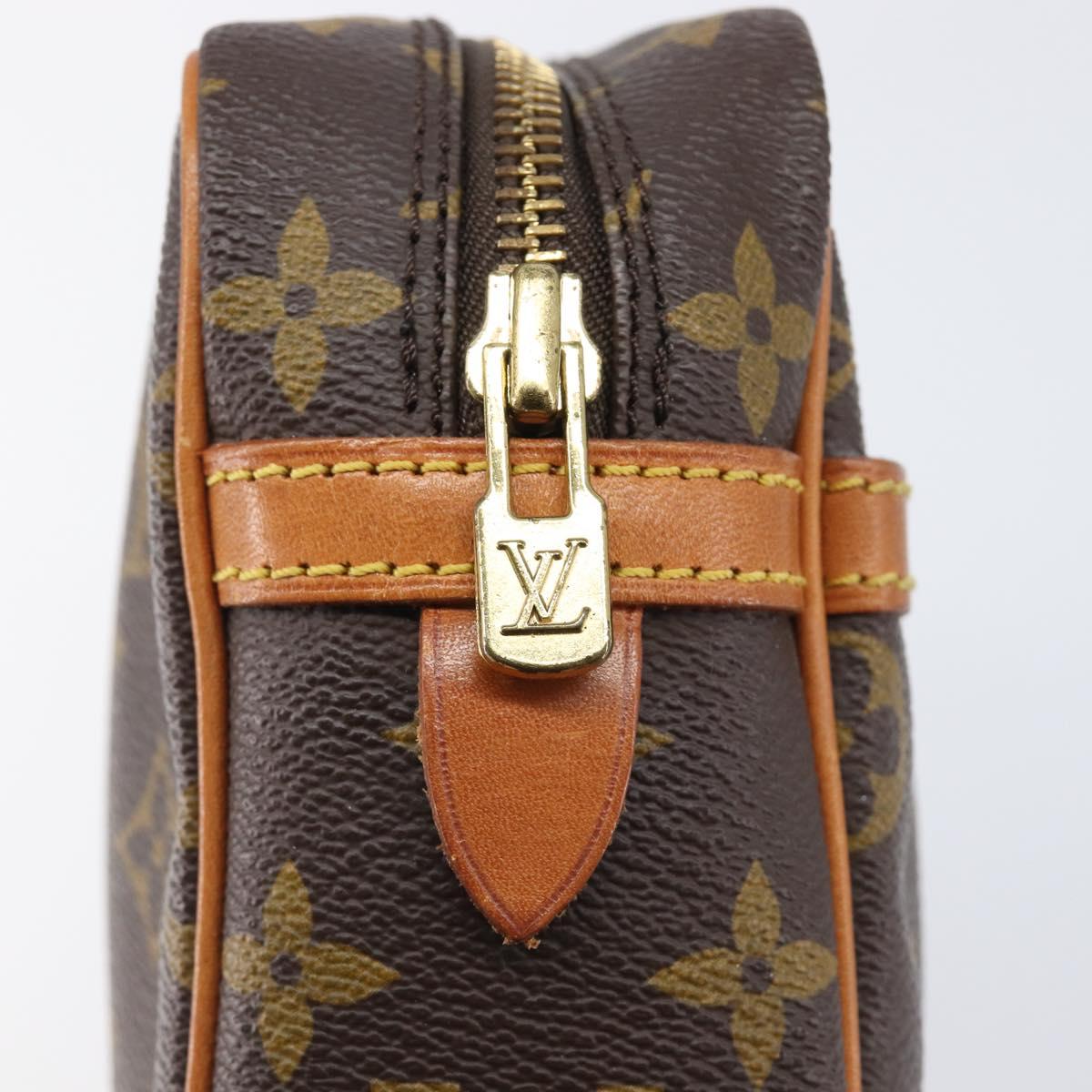 LOUIS VUITTON Monogram Compiegne 23 Clutch Bag M51847 LV Auth ep16015