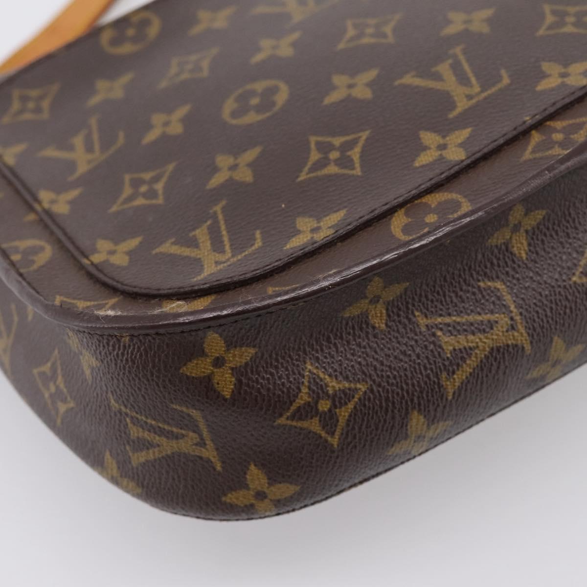 LOUIS VUITTON Monogram Saint Cloud GM Shoulder Bag M51242 LV Auth ep16023