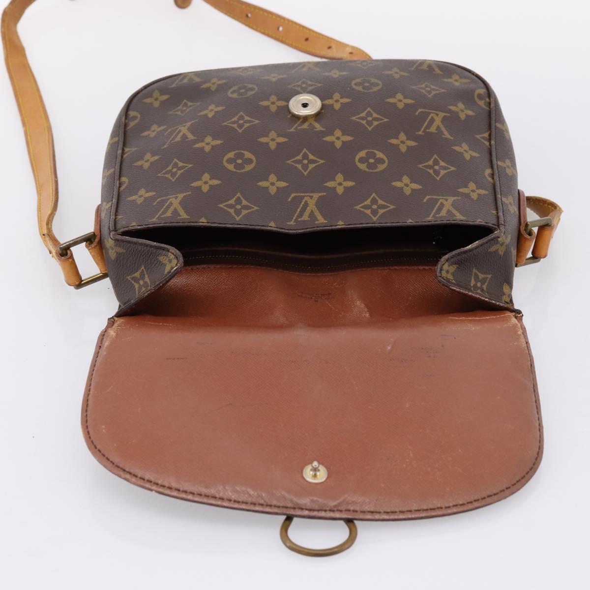 LOUIS VUITTON Monogram Saint Cloud GM Shoulder Bag M51242 LV Auth ep16023
