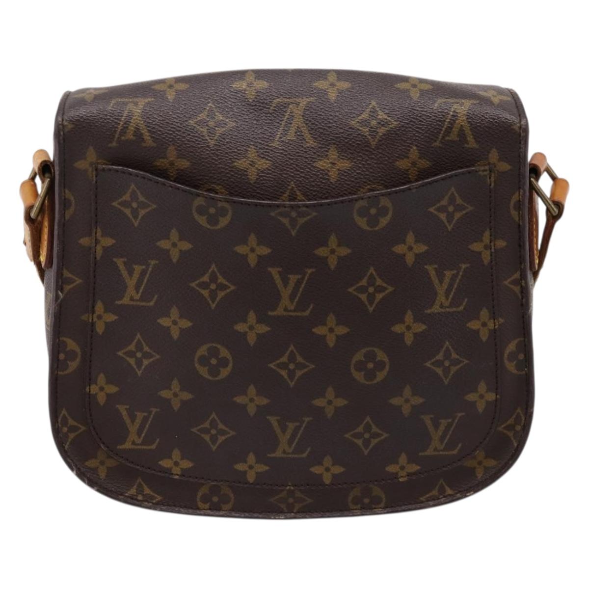 LOUIS VUITTON Monogram Saint Cloud GM Shoulder Bag M51242 LV Auth ep16023