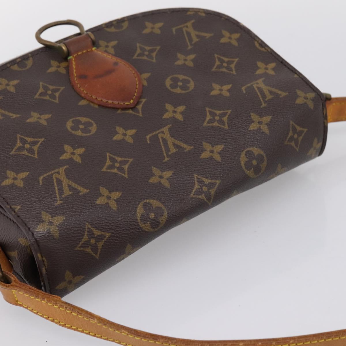 LOUIS VUITTON Monogram Saint Cloud GM Shoulder Bag M51242 LV Auth ep16023