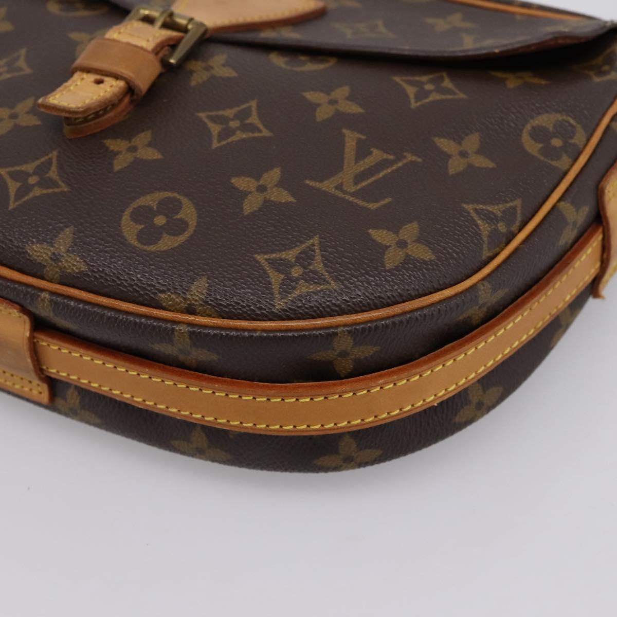 LOUIS VUITTON Monogram Jeune Fille MM Shoulder Bag M51226 LV Auth ep16032