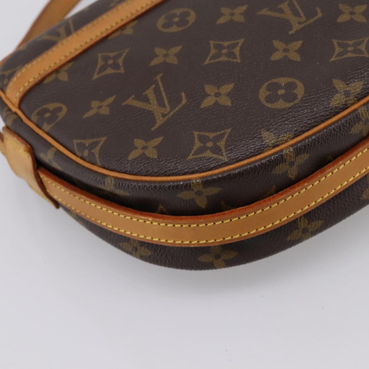 LOUIS VUITTON Monogram Jeune Fille MM Shoulder Bag M51226 LV Auth ep16032
