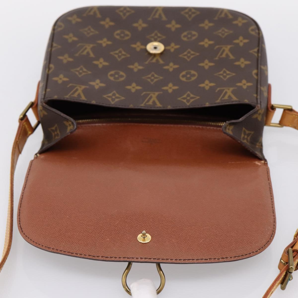 LOUIS VUITTON Monogram Saint Cloud GM Shoulder Bag M51242 LV Auth ep16034