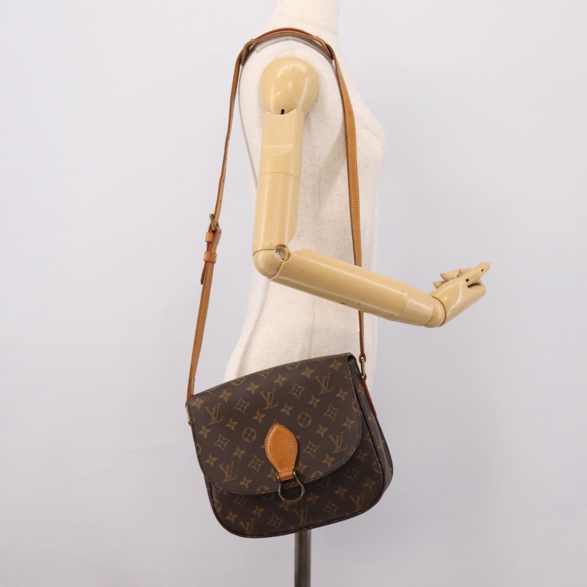 LOUIS VUITTON Monogram Saint Cloud GM Shoulder Bag M51242 LV Auth ep16034