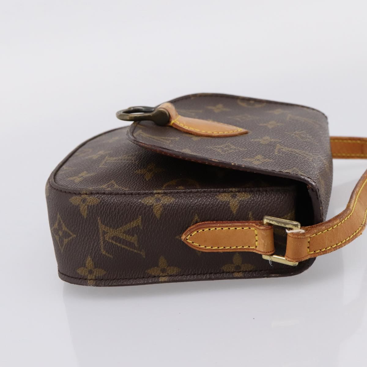 LOUIS VUITTON Monogram Saint Cloud PM Shoulder Bag M51244 LV Auth ep16035