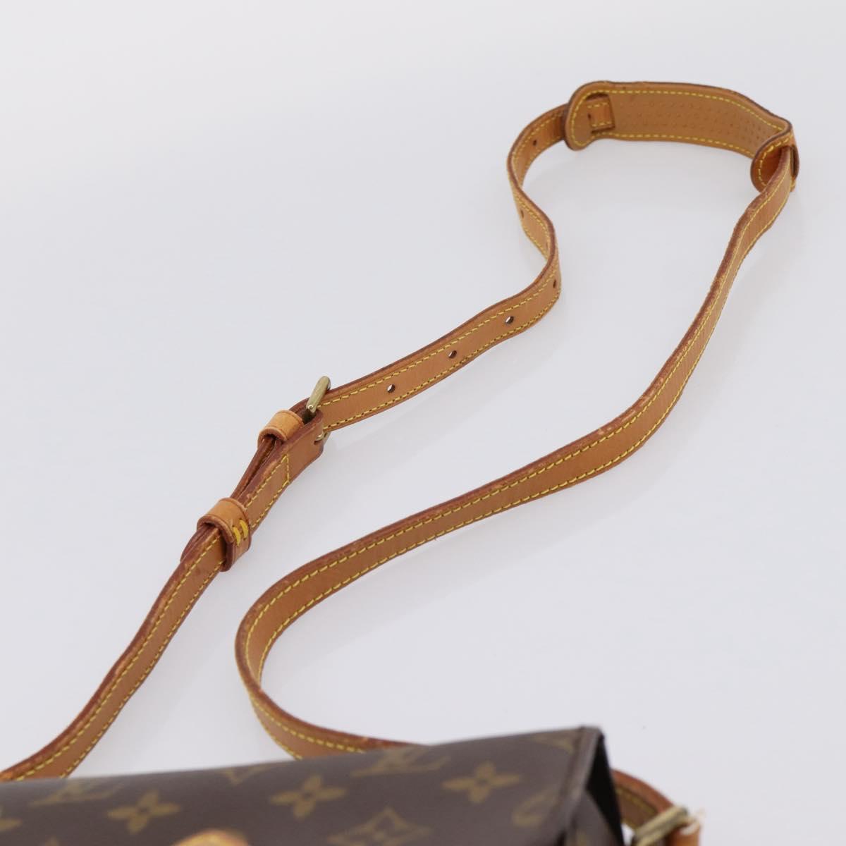 LOUIS VUITTON Monogram Saint Cloud PM Shoulder Bag M51244 LV Auth ep16035