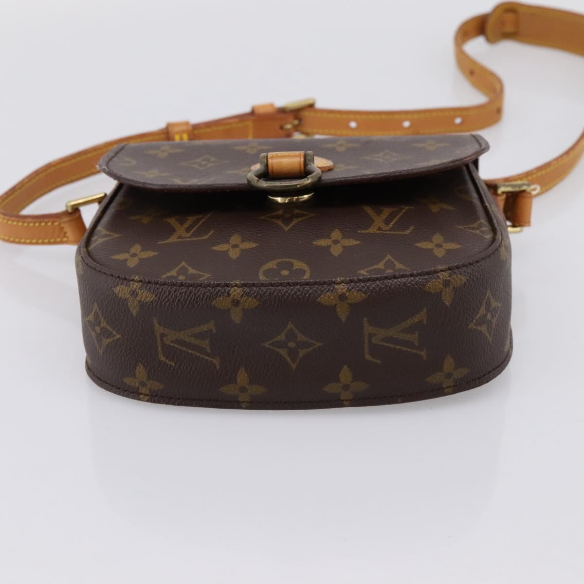 LOUIS VUITTON Monogram Saint Cloud PM Shoulder Bag M51244 LV Auth ep16035